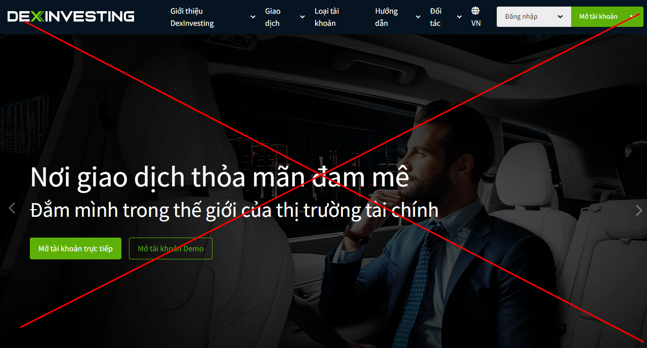 Đánh giá sàn Dex Investing - Sàn Dex Investing lừa đảo Đánh giá sàn Dex Investing