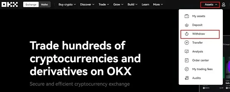 Hướng dẫn cách rút tiền từ sàn OKEX mới nhất 2024