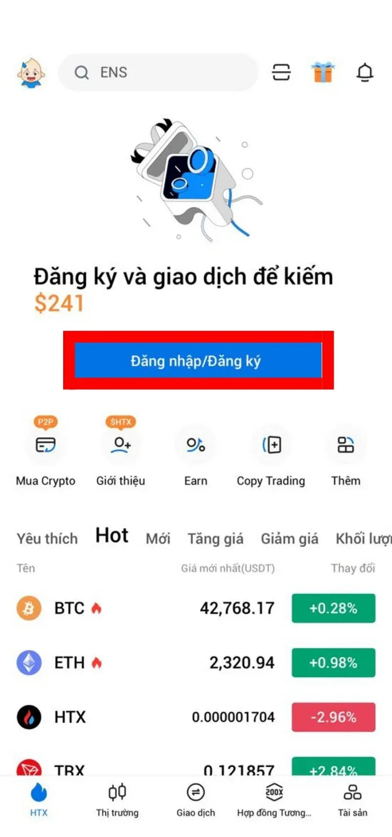 Hướng dẫn cách đăng ký sàn Huobi (HTX) chi tiết nhất 2024 Hướng dẫn cách đăng ký sàn Huobi trên điện thoại