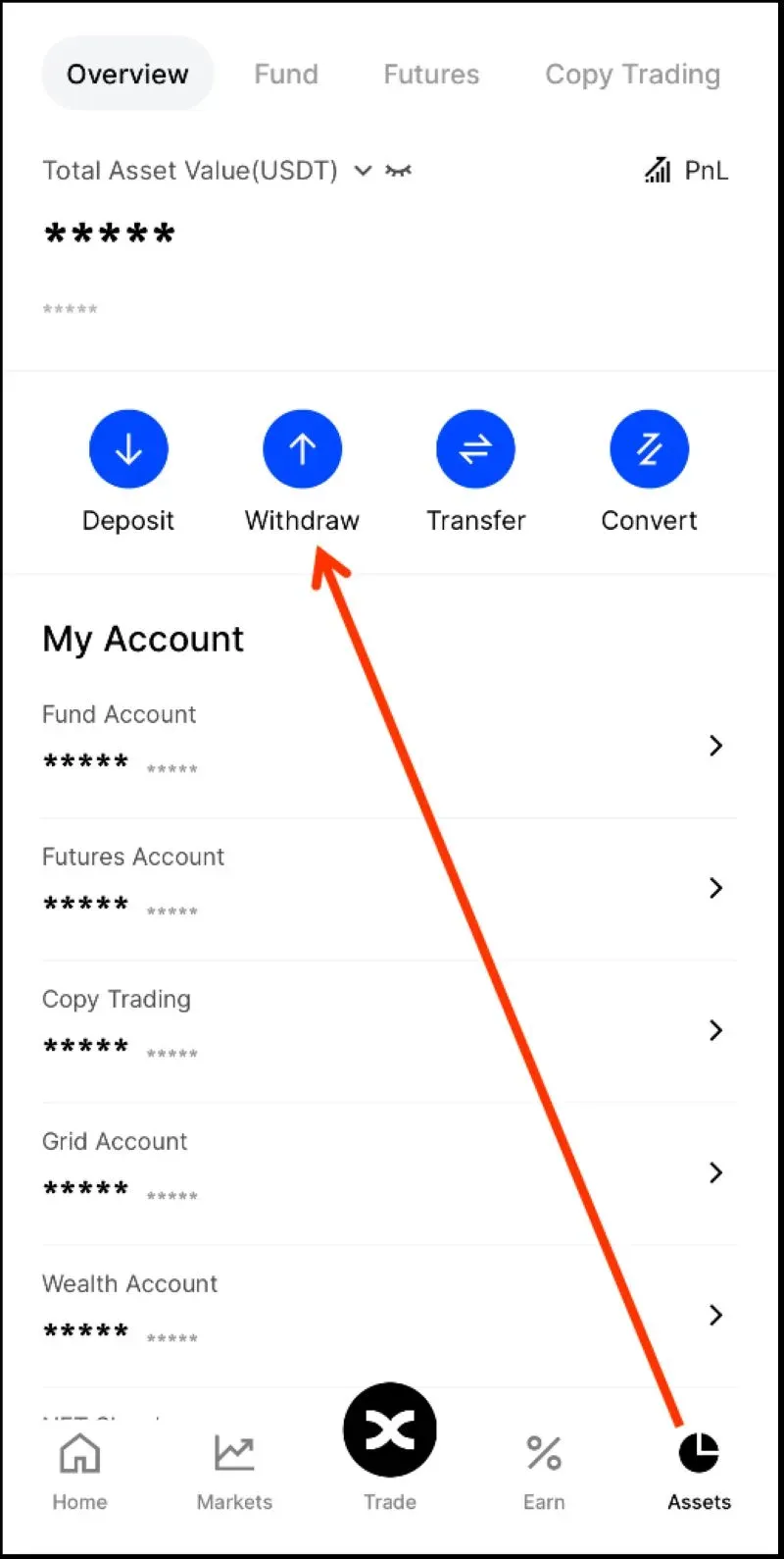 Hướng dẫn cách nạp tiền sàn BingX chi tiết và mới nhất 2024 Cách rút tiền sàn BingX qua app