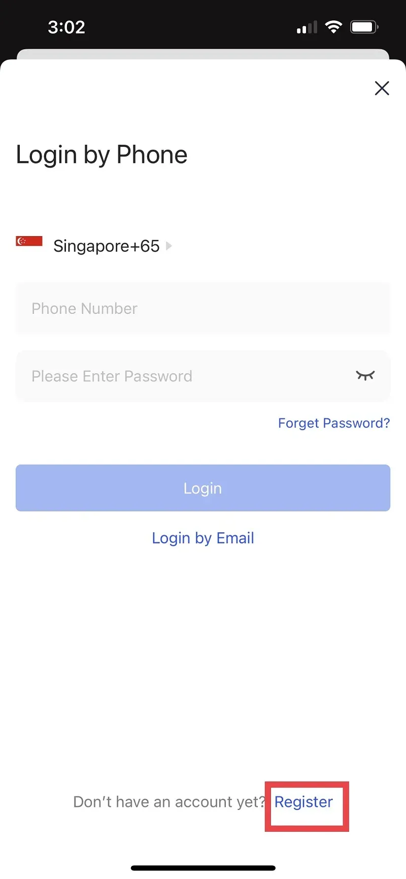 Hướng dẫn mở tài khoản sàn BingX trên điện thoại