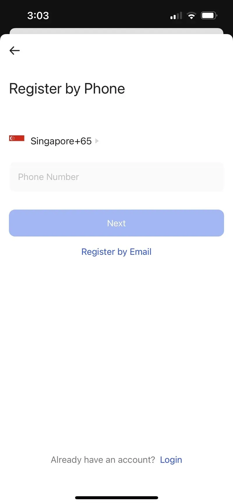 Hướng dẫn mở tài khoản sàn BingX trên điện thoại