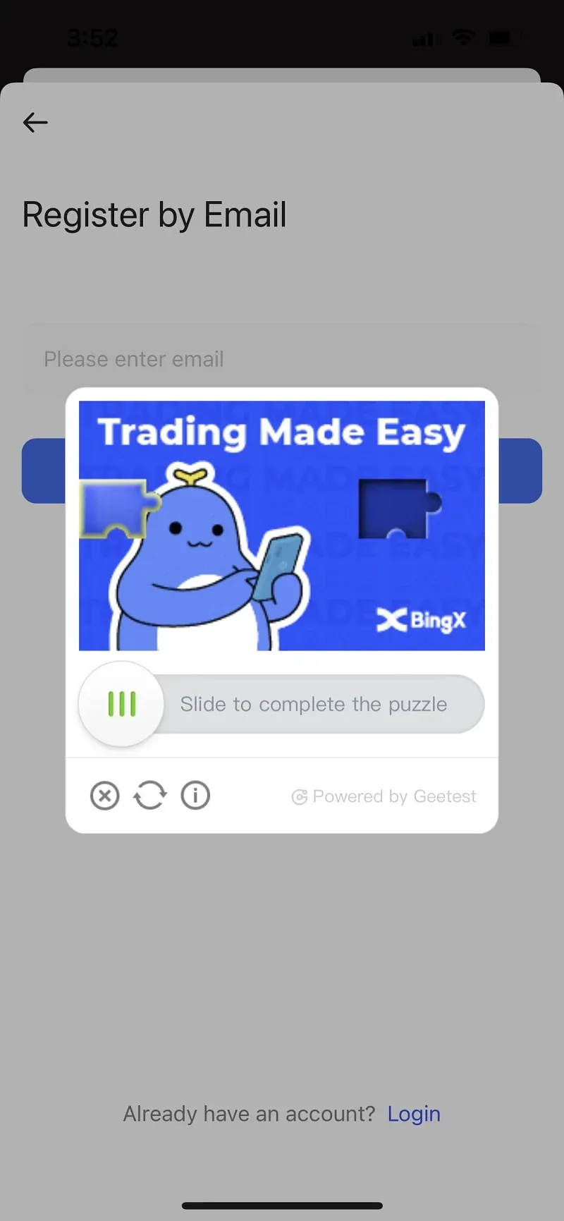 Hướng dẫn mở tài khoản sàn BingX trên điện thoại