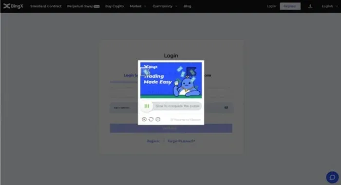 Hướng dẫn mở tài khoản sàn BingX trên máy tính