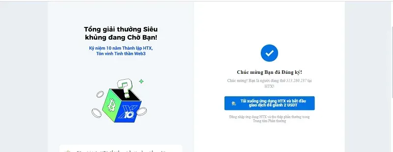 Hướng dẫn cách đăng ký sàn Huobi (HTX) chi tiết nhất 2024 Hướng dẫn cách đăng ký sàn Huobi trên máy tính
