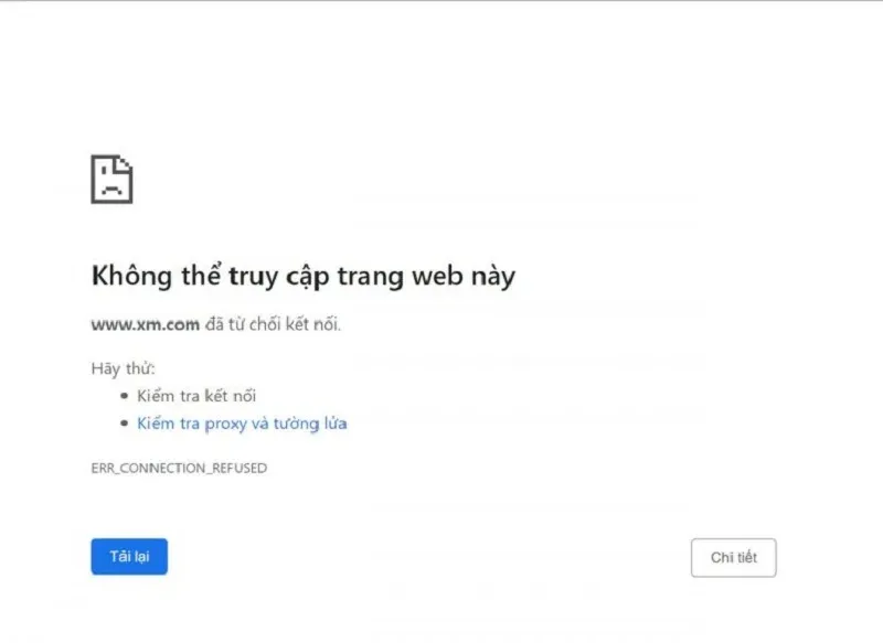thực trạng các sàn forex bị chặn truy cập