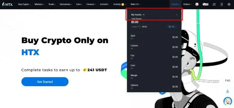 Hướng dẫn cách nạp tiền vào sàn Huobi mới nhất 2024