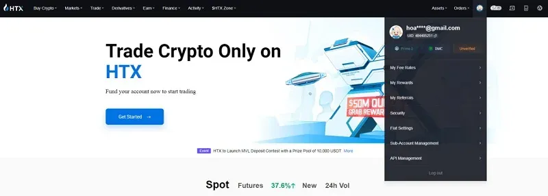Hướng dẫn cách đăng ký sàn Huobi (HTX) chi tiết nhất 2024 Hướng dẫn xác minh KYC sàn Huobi