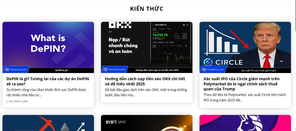 Tiendientu.com – Cổng thông tin tiền mã hóa uy tín cho nhà đầu tư Việt Tại Sao Nên Chọn Tiền điện Tử