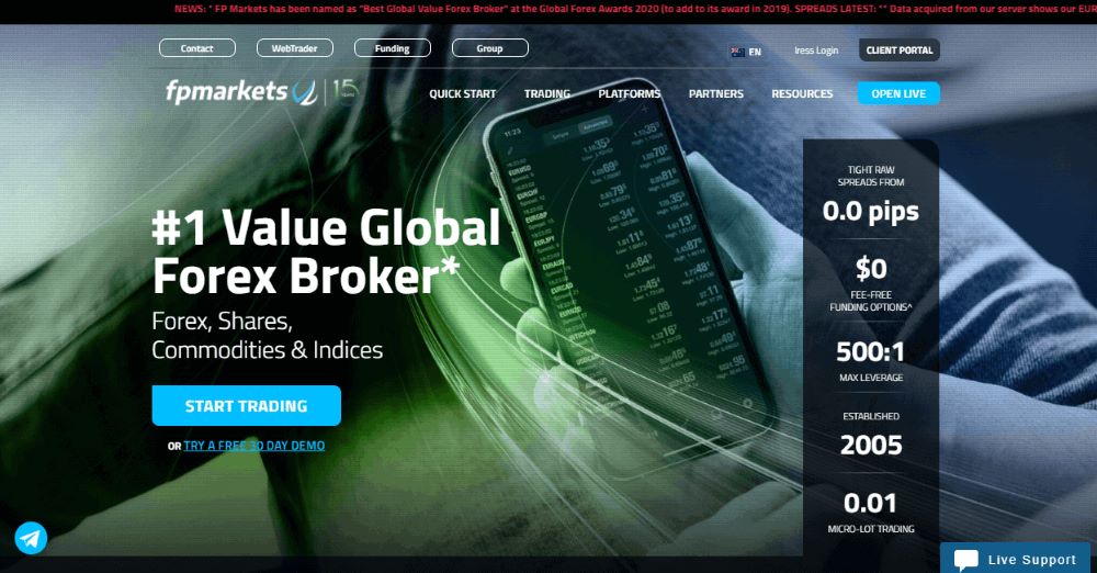 Sàn FP Markets là gì? Sàn FP Markets có lừa đảo không? Giới Thiệu Về Sàn Fp Markets