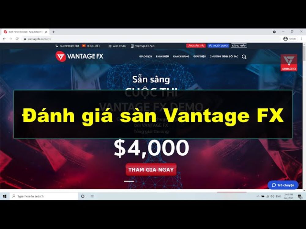 Sàn Vantage là gì? Sàn Vantage lừa đảo đúng không? Sản Phẩm Hỗ Trợ Người Mới Sàn Vantage