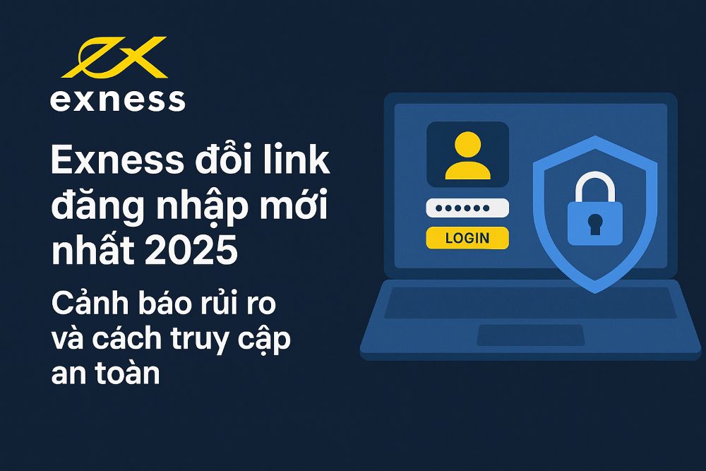 Exness đổi Link đăng Nhập