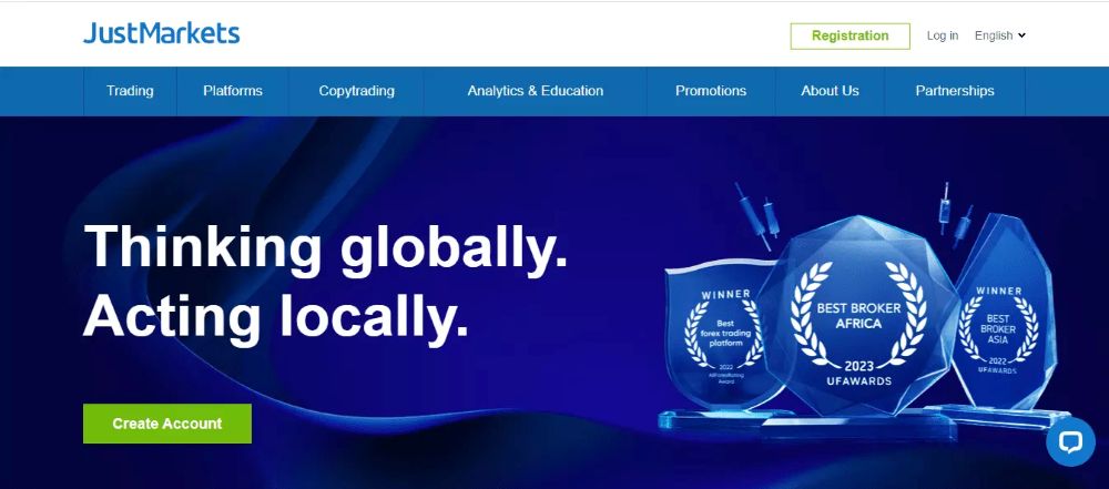 Review chi tiết sàn JustMarkets dành cho trader Việt: Uy tín hay lừa đảo? Giới Thiệu Sàn Justmarkets