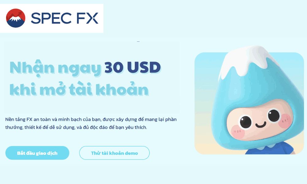 Spec FX bonus $30 – Ưu đãi chào mừng hấp dẫn cho trader mới Lưu ý Khi Nhận Spec Fx Bonus $30