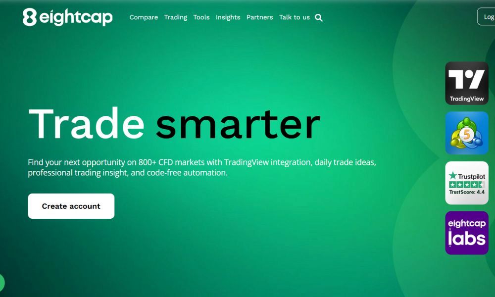 Sàn Eightcap có thực sự đáng tin không? Đánh giá sàn Eightcap mới nhất 2025 Nền Tảng Giao Dịch Sàn Eightcap