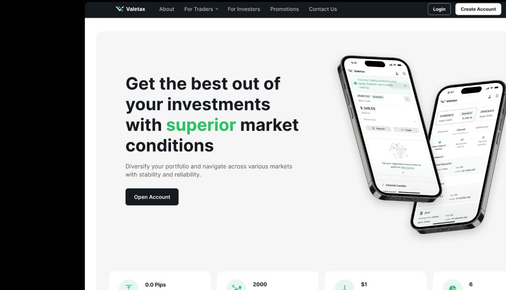 Sàn Valetax có lừa đảo không? Đánh giá sàn Valetax mới nhất 2025 Sản Phẩm Giao Dịch Sàn Valetax
