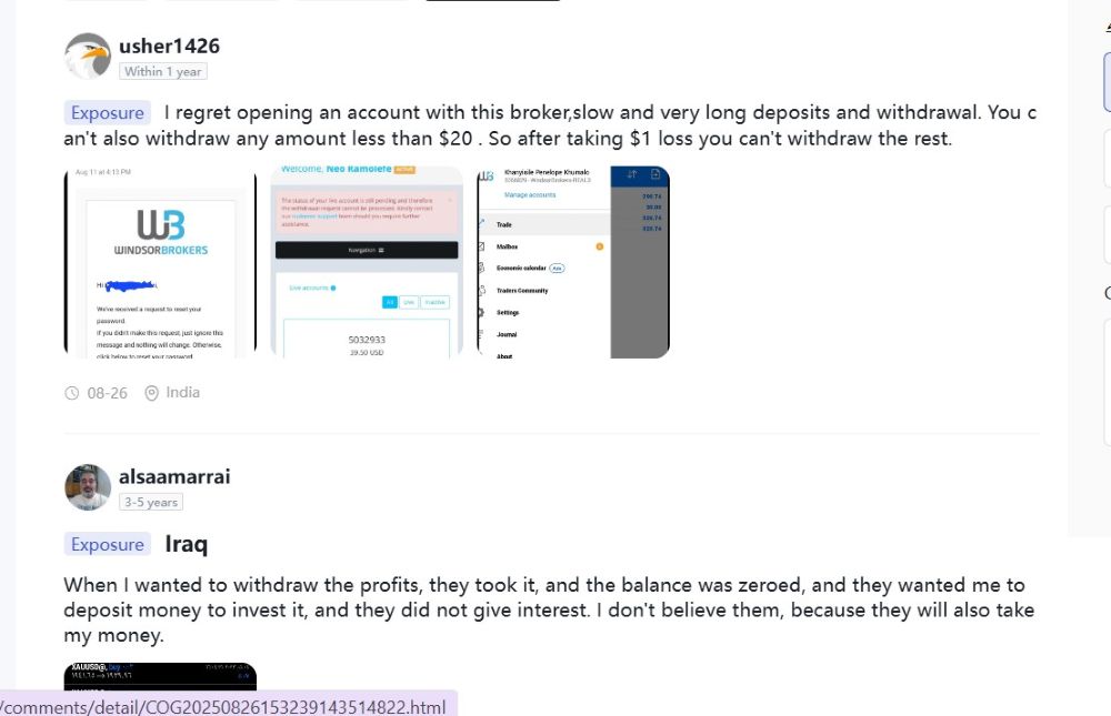 Đánh giá sàn Windsor Brokers 2025: Toàn cảnh lịch sử, giấy phép, sản phẩm và uy tín Tố Cáo Windsor Brokers