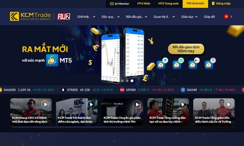 Sàn KCMTrade có uy tín không? Đánh giá chi tiết sàn KCMTrade 2025 Nền Tảng Kcmtrade