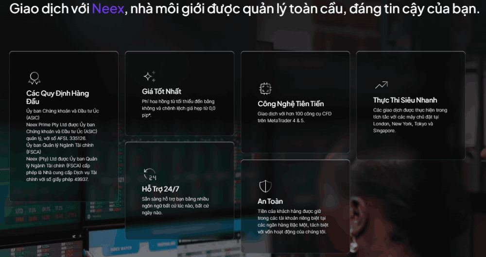 Đánh giá chi tiết sàn NEEX 2025: Sàn Forex tiềm năng hay rủi ro tiềm ẩn? Nền Tảng Sàn Neex