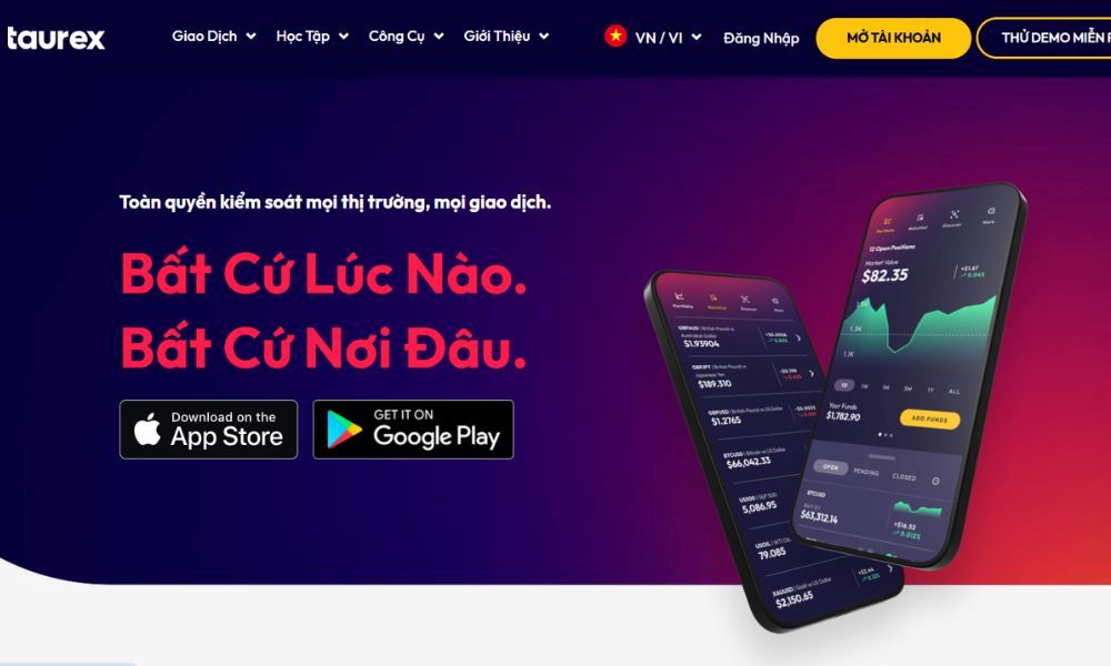 Sàn Taurex là gì? Đánh giá sàn Taurex mới và chi tiết nhất 2025 Nền Tảng Sàn Taurex
