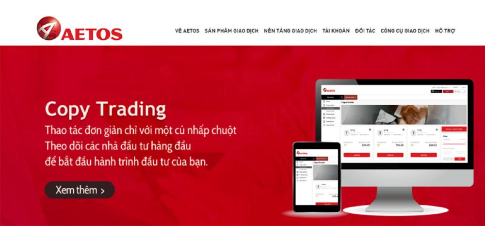Sàn AETOS là gì? Đánh giá toàn diện về phí giao dịch và uy tín 2025 Sản Phẩm Giao Dịch Sàn Aetos