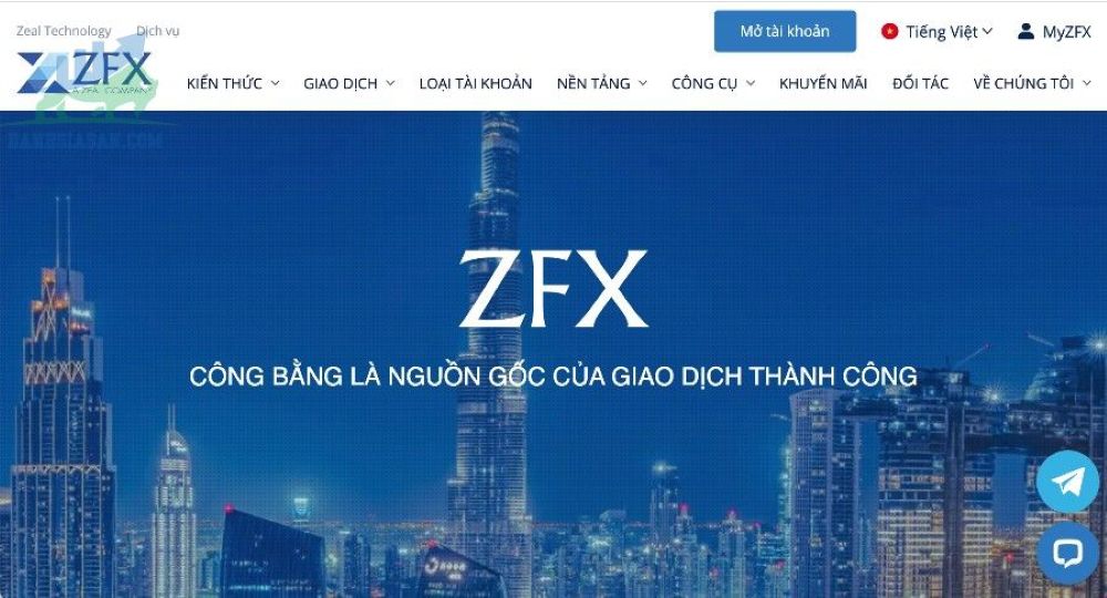 Đánh giá sàn ZFX mới nhất 2025: Có nên giao dịch forex tại sàn ZFX không? ưu Nhược điểm Sàn Zfx