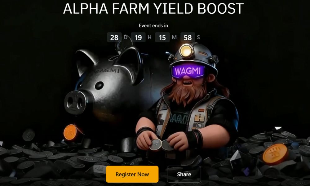 Alpha Farm Yield Boost