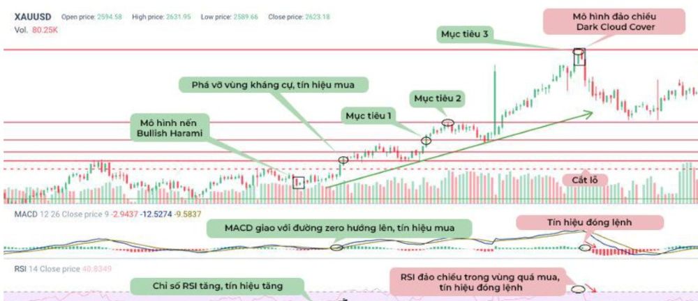 Kết Hợp Bullish Harami Với Rsi