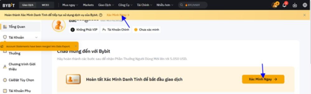 Backcom Bybit là gì? Bí quyết tiết kiệm phí cho trader giao dịch thường xuyên Nhớ phải xác minh tài khoản