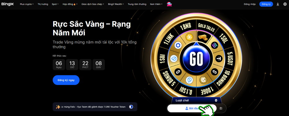 Sự kiện Rực Sắc Vàng – Rạng Năm Mới