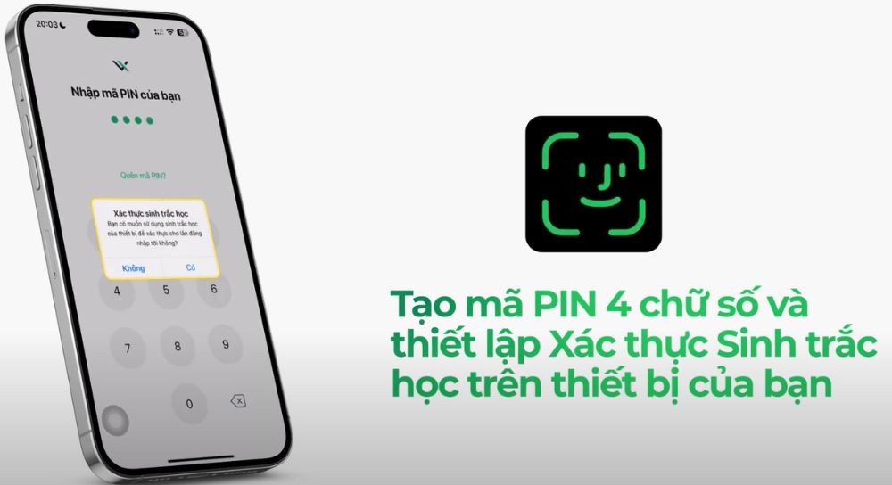 Tạo mã pin