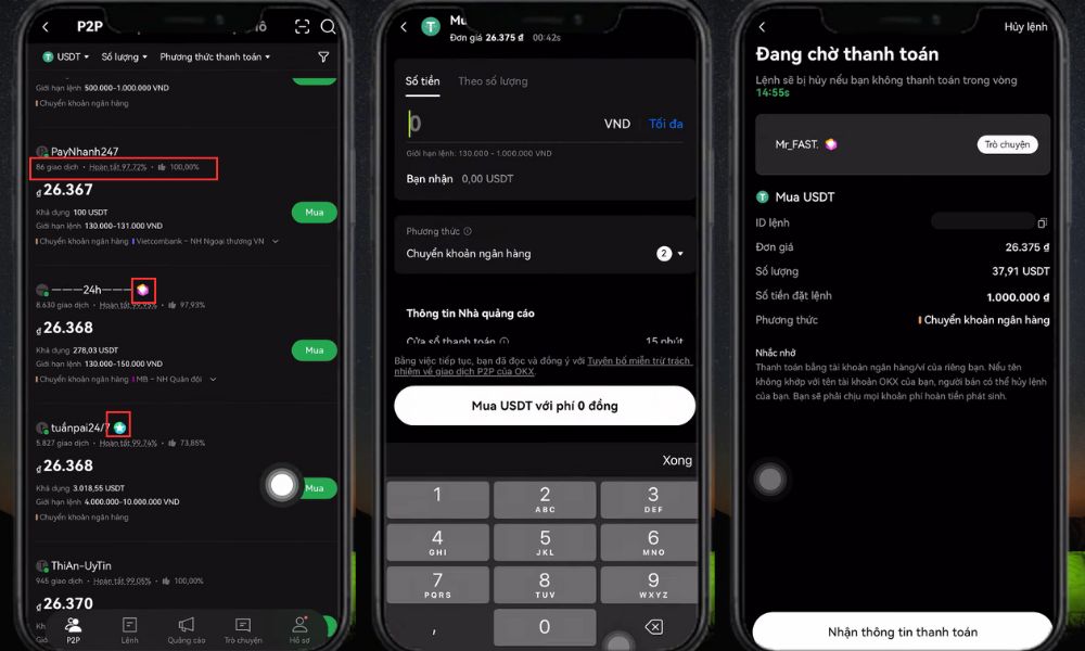 Thận trọng khi chọn người giao dịch