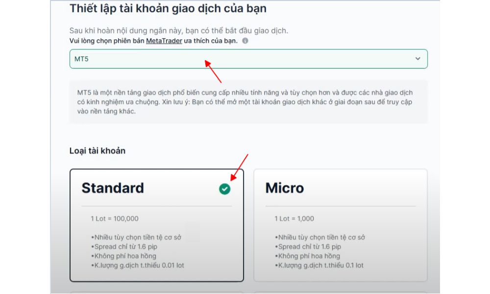 Hoàn phí XM là gì? Cách nhận rebate XM giúp trader giảm phí giao dịch Thiết lập tài khoản mới