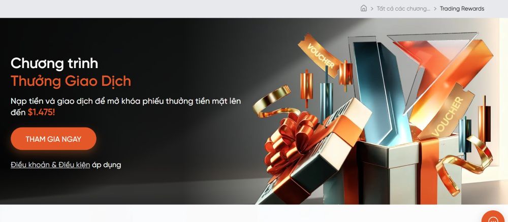 Trading Rewards Vantage