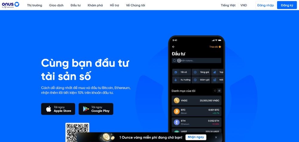 Sàn Onus có lừa đảo không? Đánh giá sàn giao dịch mới nhất 2026 Website sàn Onus