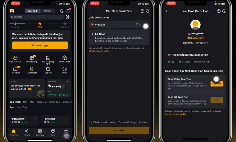 Xác minh danh tính Bybit