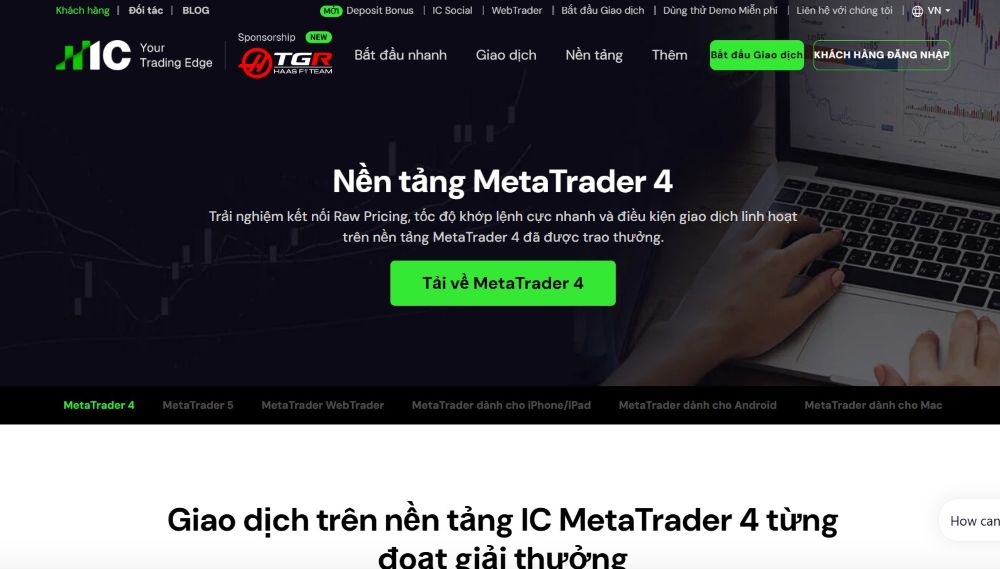 Link tải MT4 IC Markets mới nhất và hướng dẫn cài đặt chi tiết Cách Tải Mt4 Ic Markets